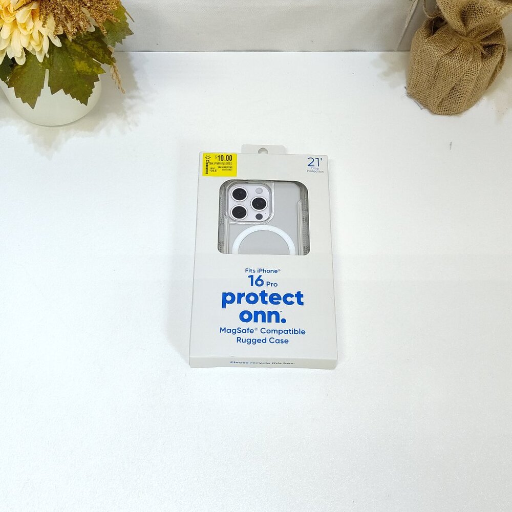 Protect Onn. iPhone 16 Pro MagSafe Compatible Rugged Case 21' Drop Tested NIB